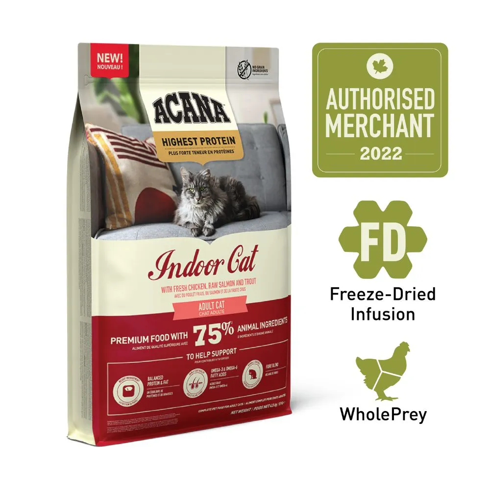 Acana Cat Indoor Highest Protein 4.5kg