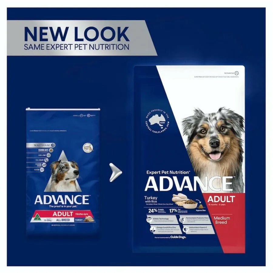 Advance Adult Medium Breed Turkey And Rice 20kg