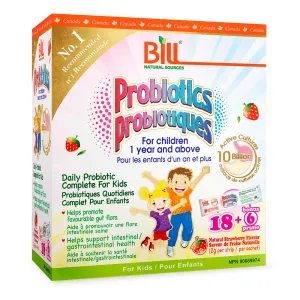 BILL Natural Sources® Probiotics Powder for Children in 24 Strips