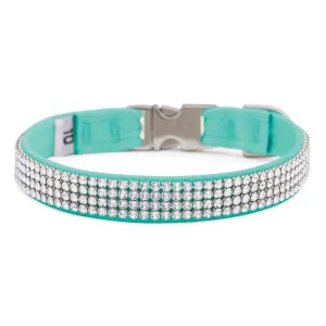 Bimini Blue 4 Row Giltmore Perfect Fit Collar