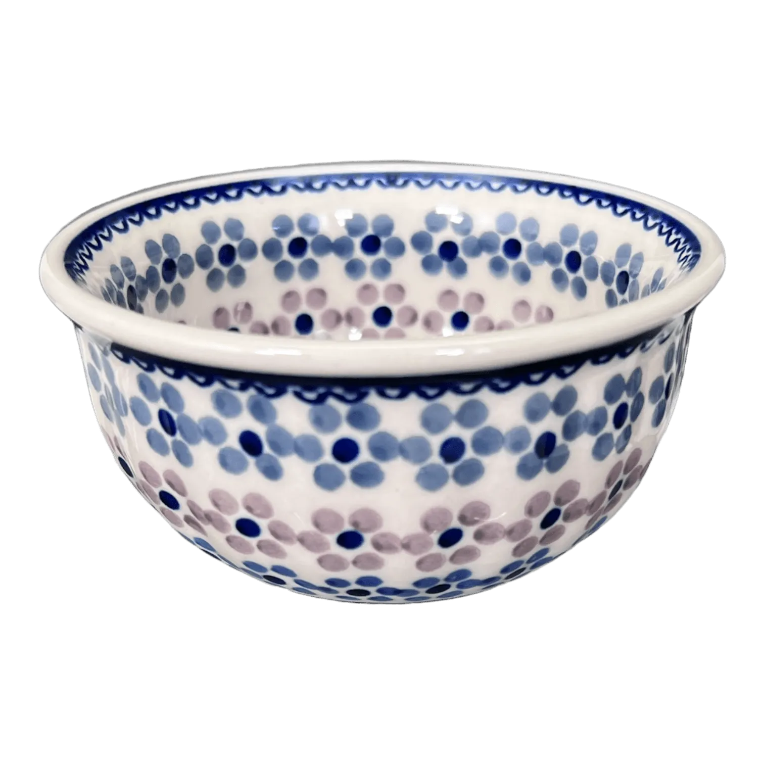 Bowl, Round, 4.5" in "Floral Chain" by Manufaktura | M082T-EO37