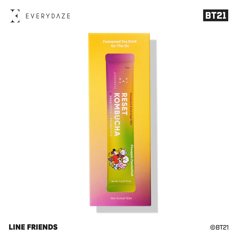 BT21 RESET KOMBUCHA- Pineapple Passionfruit