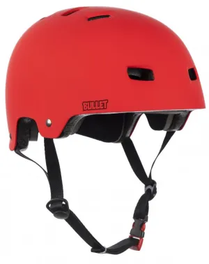 Bullet Deluxe Helmet T35 Adult - Matt Red