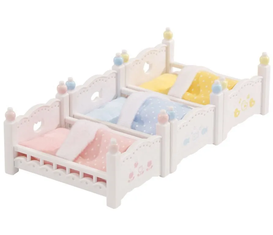 Calico Critters Triple Baby Bunk Beds