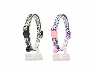 CAT COLLAR FLOWERS NYLON 20-30cm / 10mm mixed colors