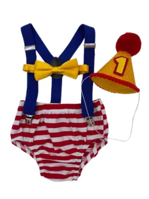 Circus Smash Cake Outfit