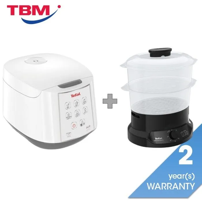 [CLEARANCE] Tefal RK7321 PLUS VC1398 Jar Rice Cooker Fuzzy Logic Spherical Pot 1.8L   VC1398