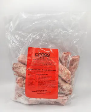 Congo Raw Natural Duck Neck - Bite Sized (2lb)