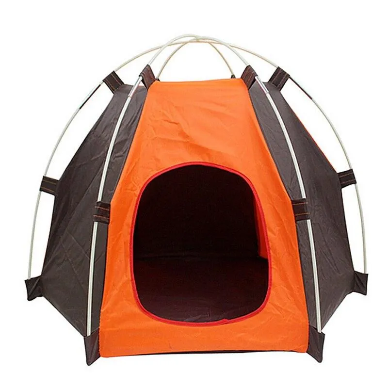 Cozy Haven: Portable Pet Tent For Indoor And Outdoor Adventures by Dog Hugs Cat