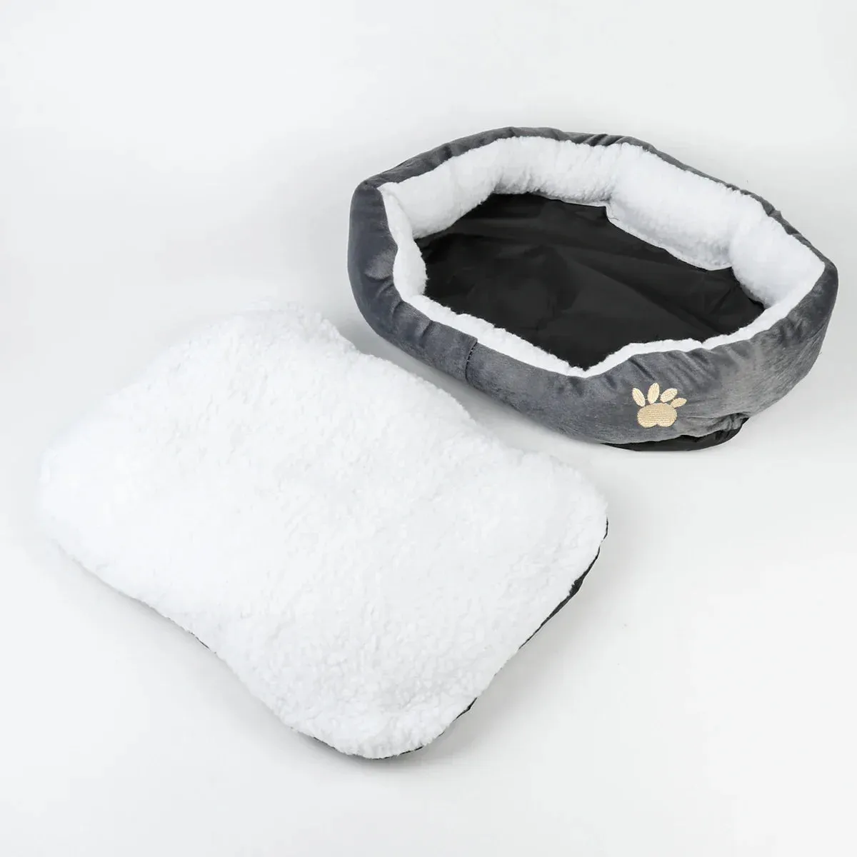 Cozy Pet Bed – Soft and Thickened PP Cotton Cave Bed for Dogs and Cats