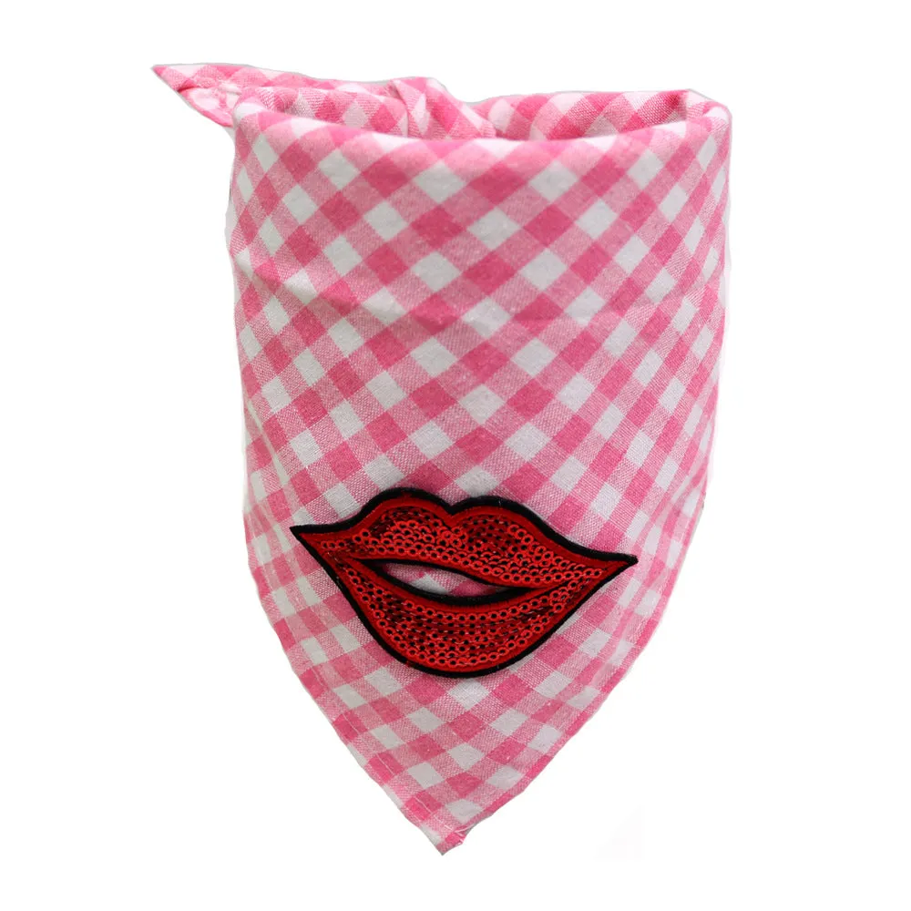 Dog Valentine's Day Saliva Towel