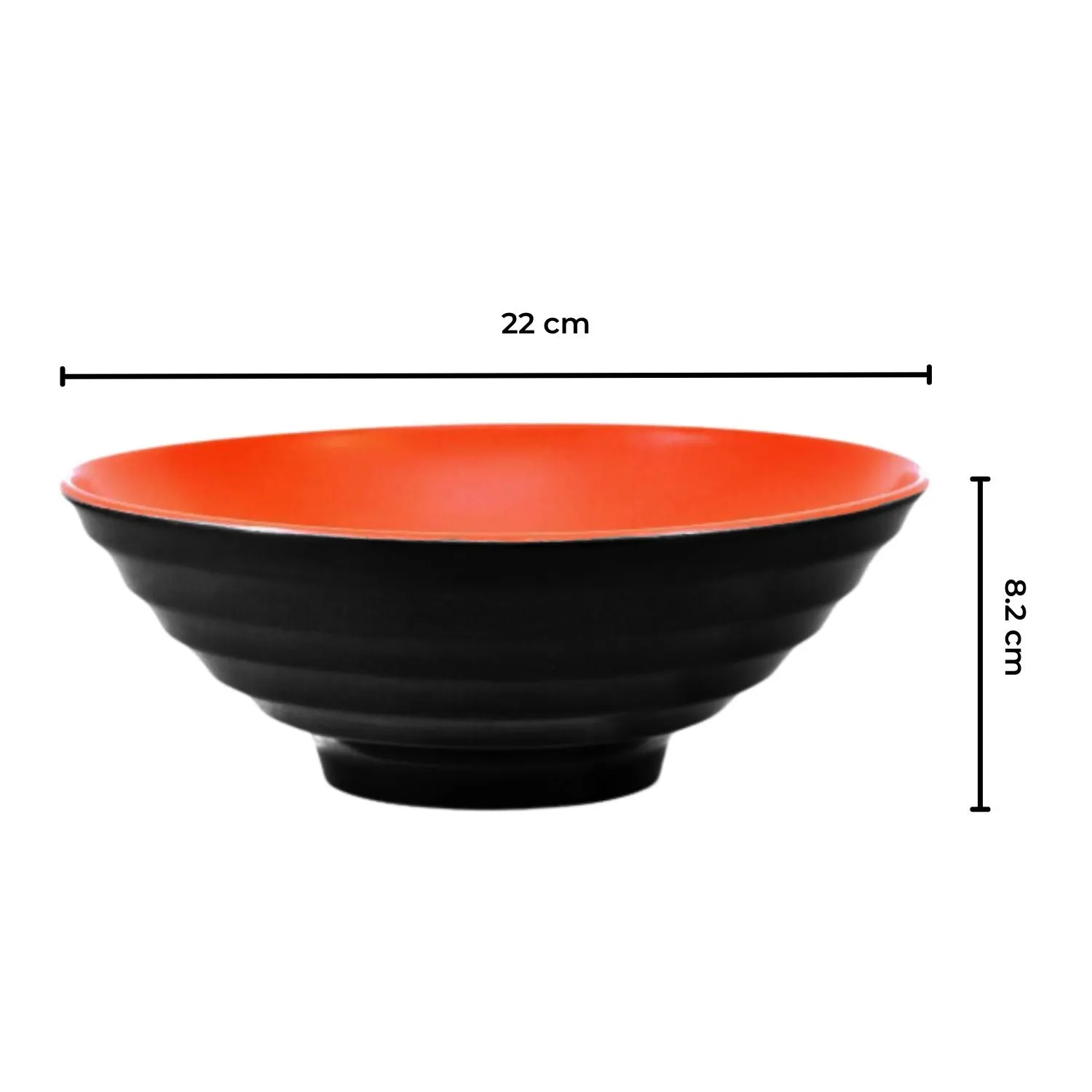 Durable Heat-Resistant 12-Piece Ramen Bowl Set - GOMINIMO