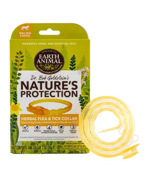 Earth Animal Nature's Protection Herbal Flea & Tick Dog Collar - Small Dogs & Puppies