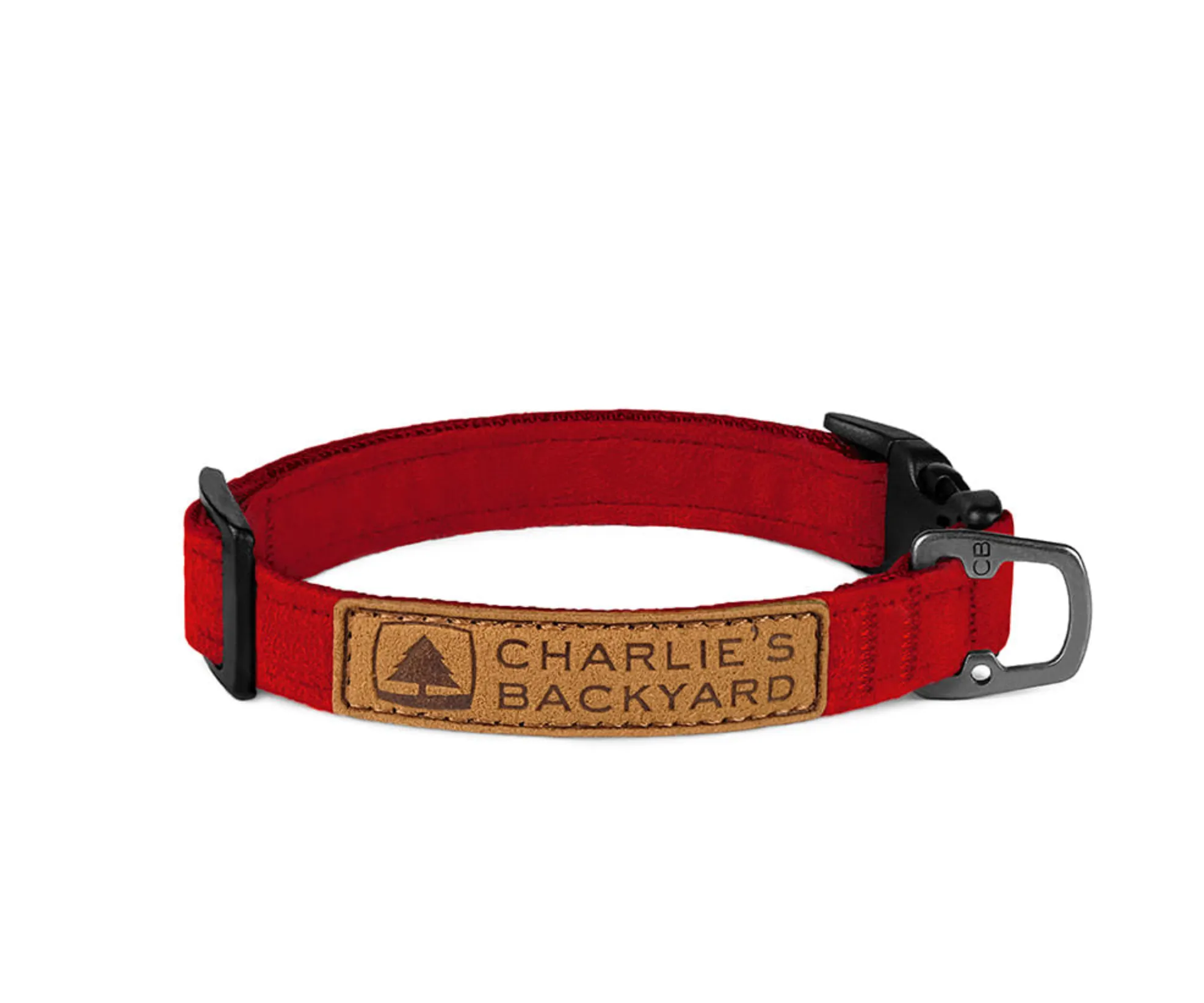 Easy Dog Collar in Red