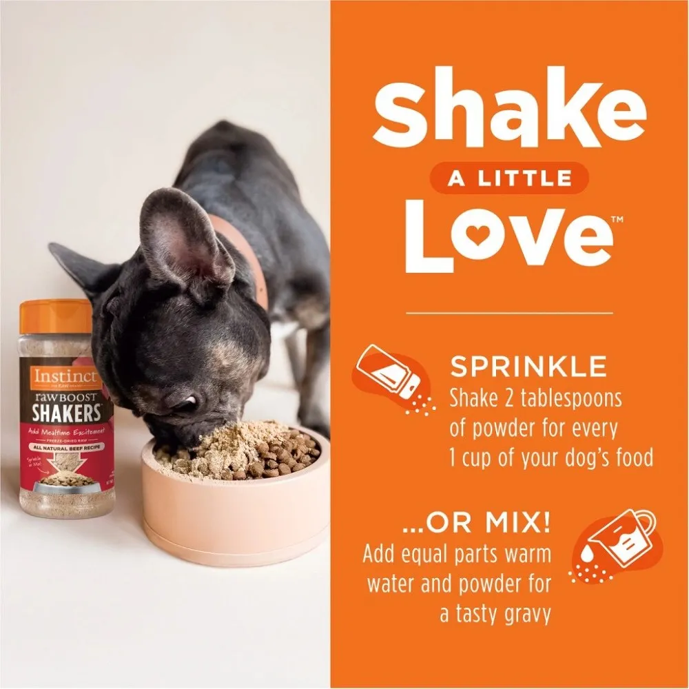 Freeze-Dried Gut Health Raw Boost Shakers for Dogs