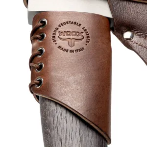 Genuine Leather Axe Collar