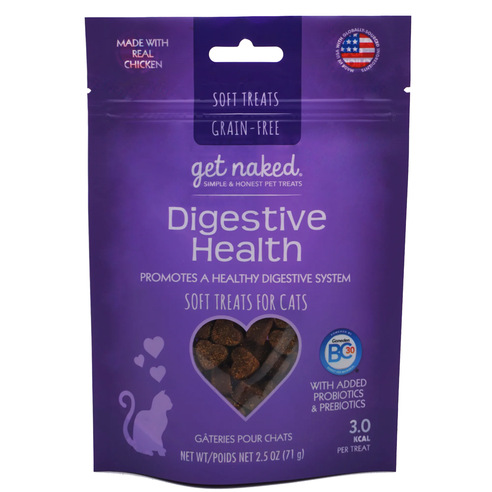 Get Naked® Digestive Health for Cats Soft Treats