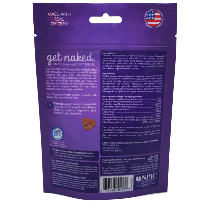 Get Naked® Digestive Health for Cats Soft Treats