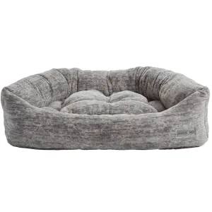 Jax & Bones Napper Bed - Silky Grey Fur