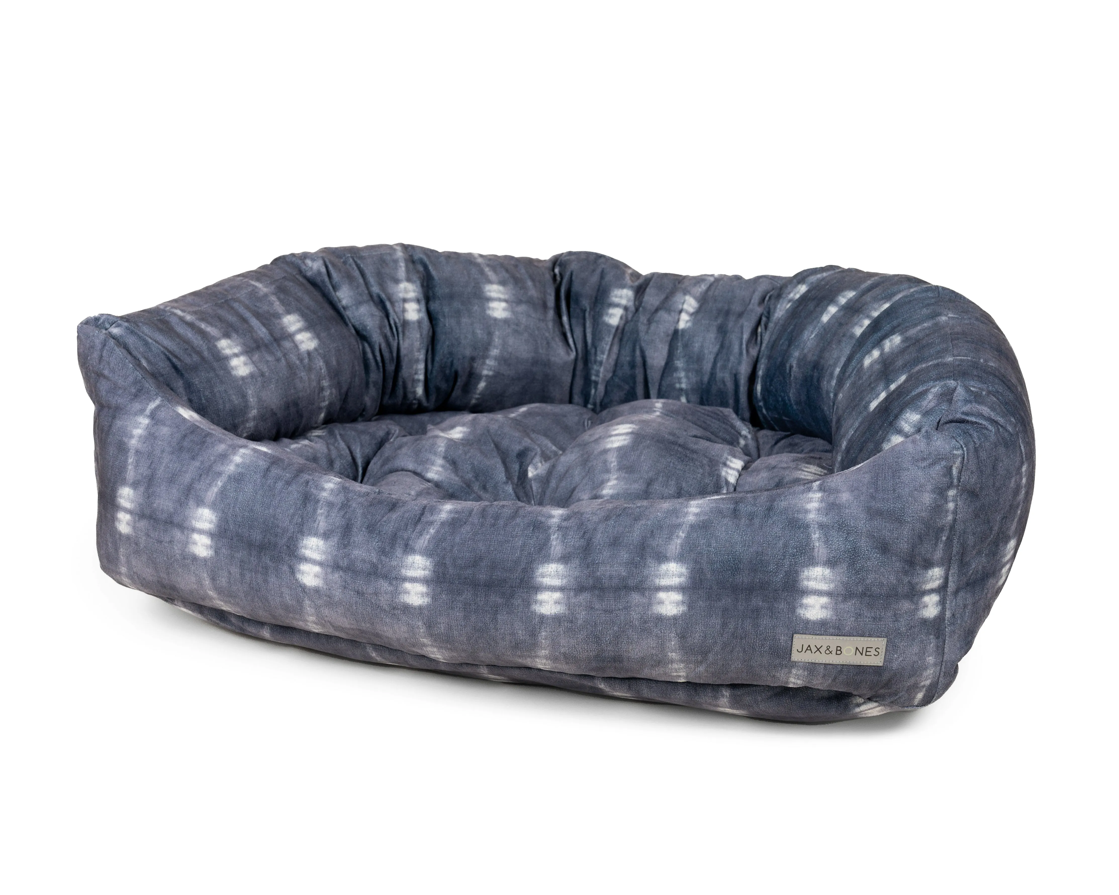 Jax & Bones Napper Dog Bed - Anya Indigo