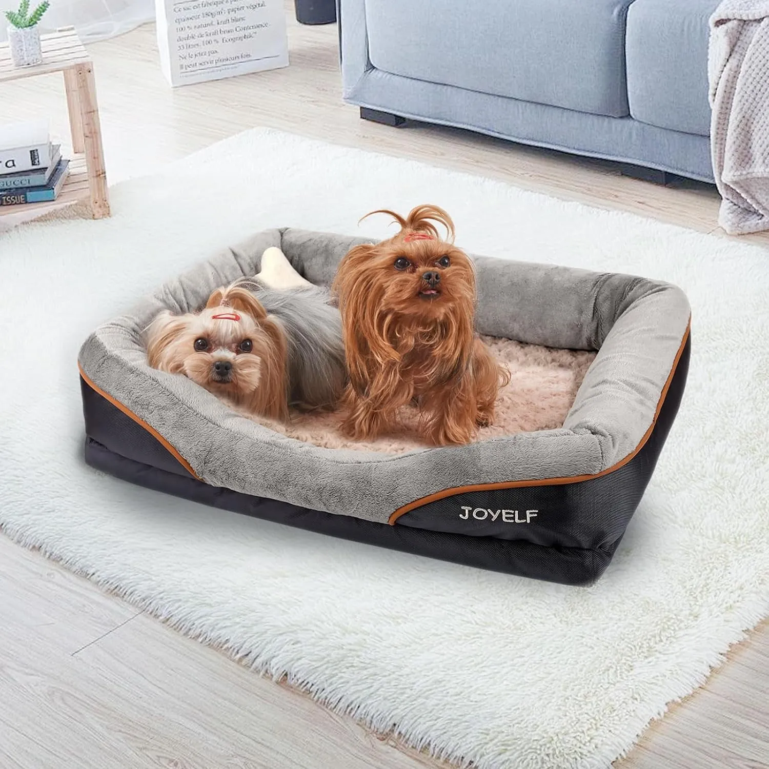 Large Memory Foam Orthopedic Dog Bed - Meet Cloud Nine Comfort! 🐾☁️