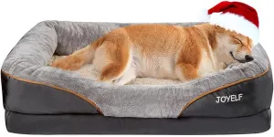 Large Memory Foam Orthopedic Dog Bed - Meet Cloud Nine Comfort! 🐾☁️