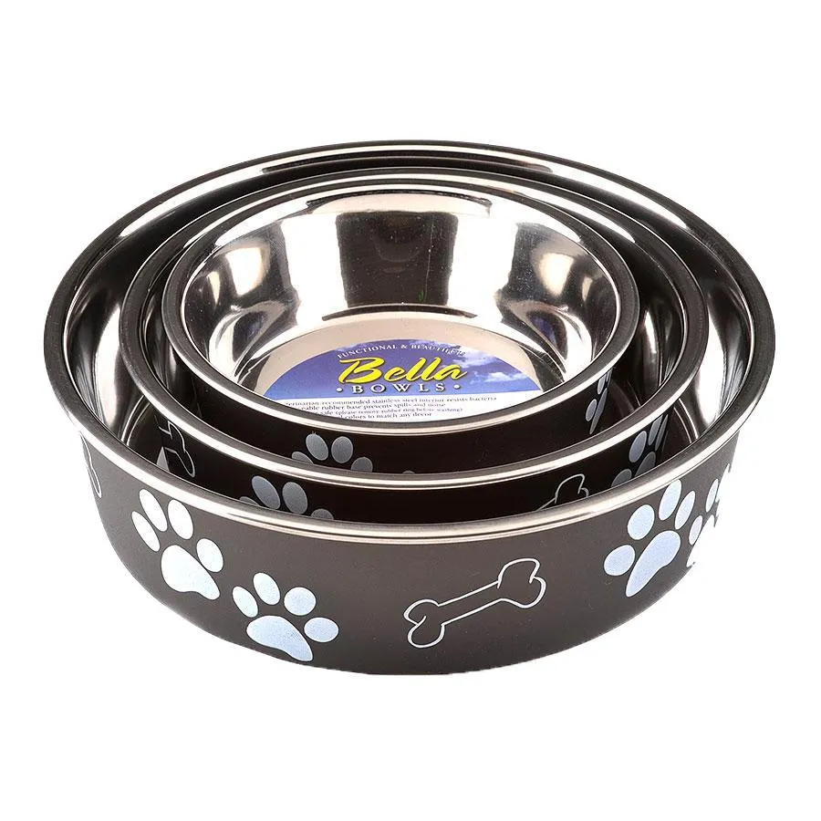 Loving Pets Bella Dog Bowl Espresso Extra Large^^^