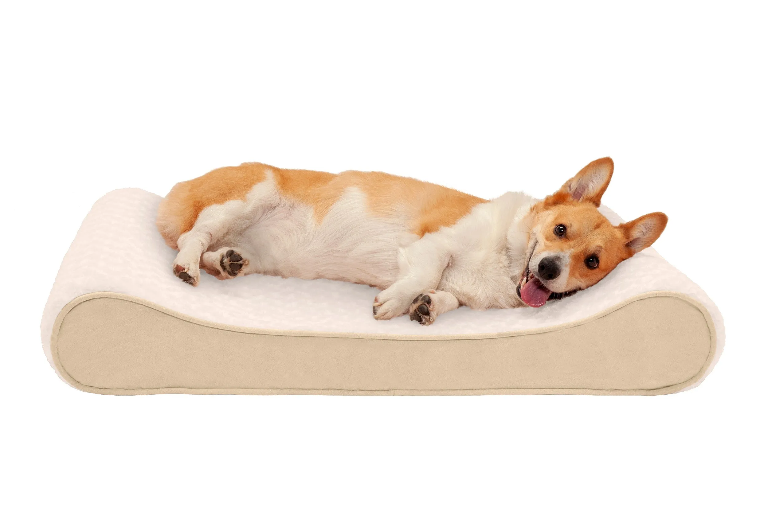 Luxe Lounger Contour Dog Bed - Ultra Plush