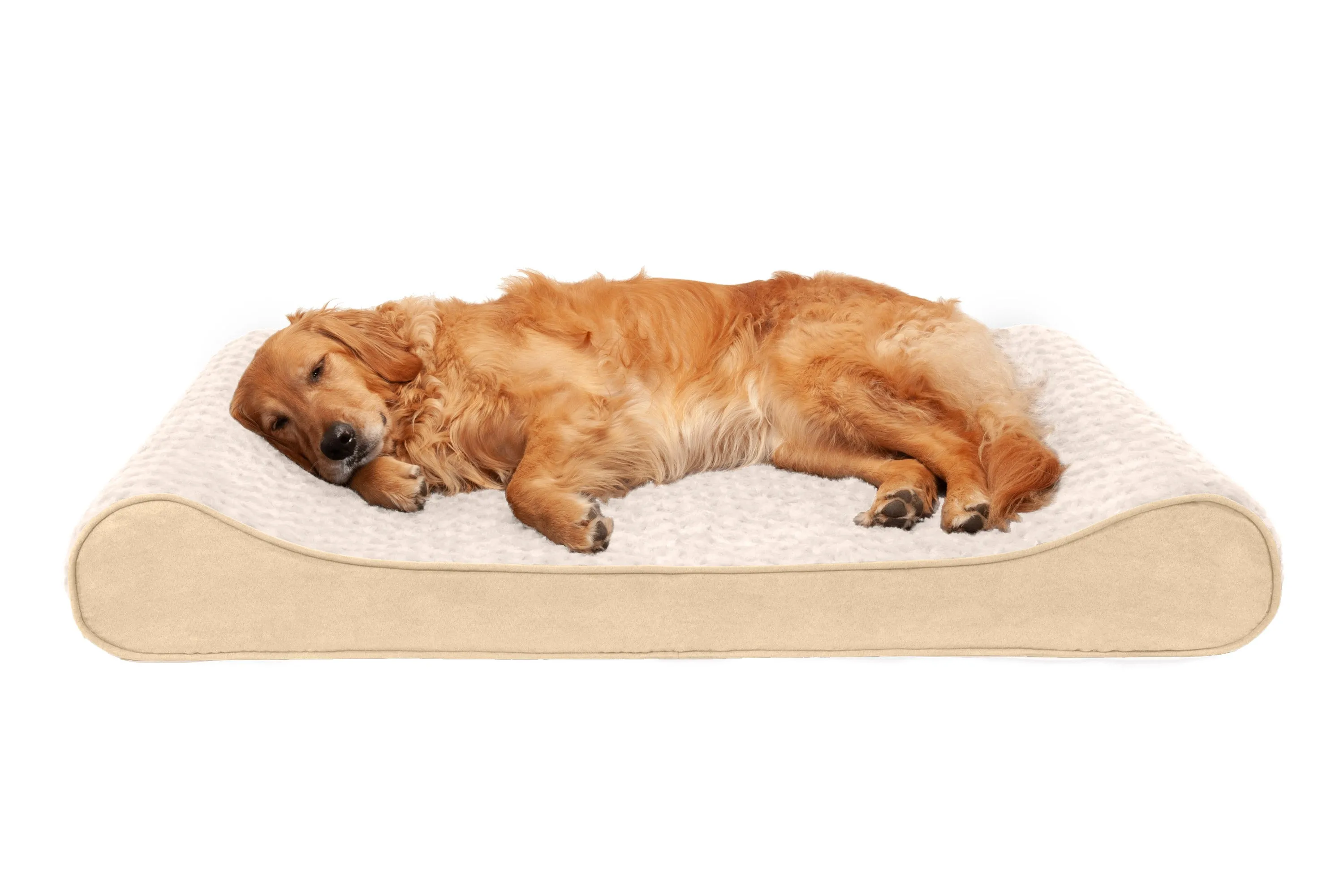 Luxe Lounger Contour Dog Bed - Ultra Plush