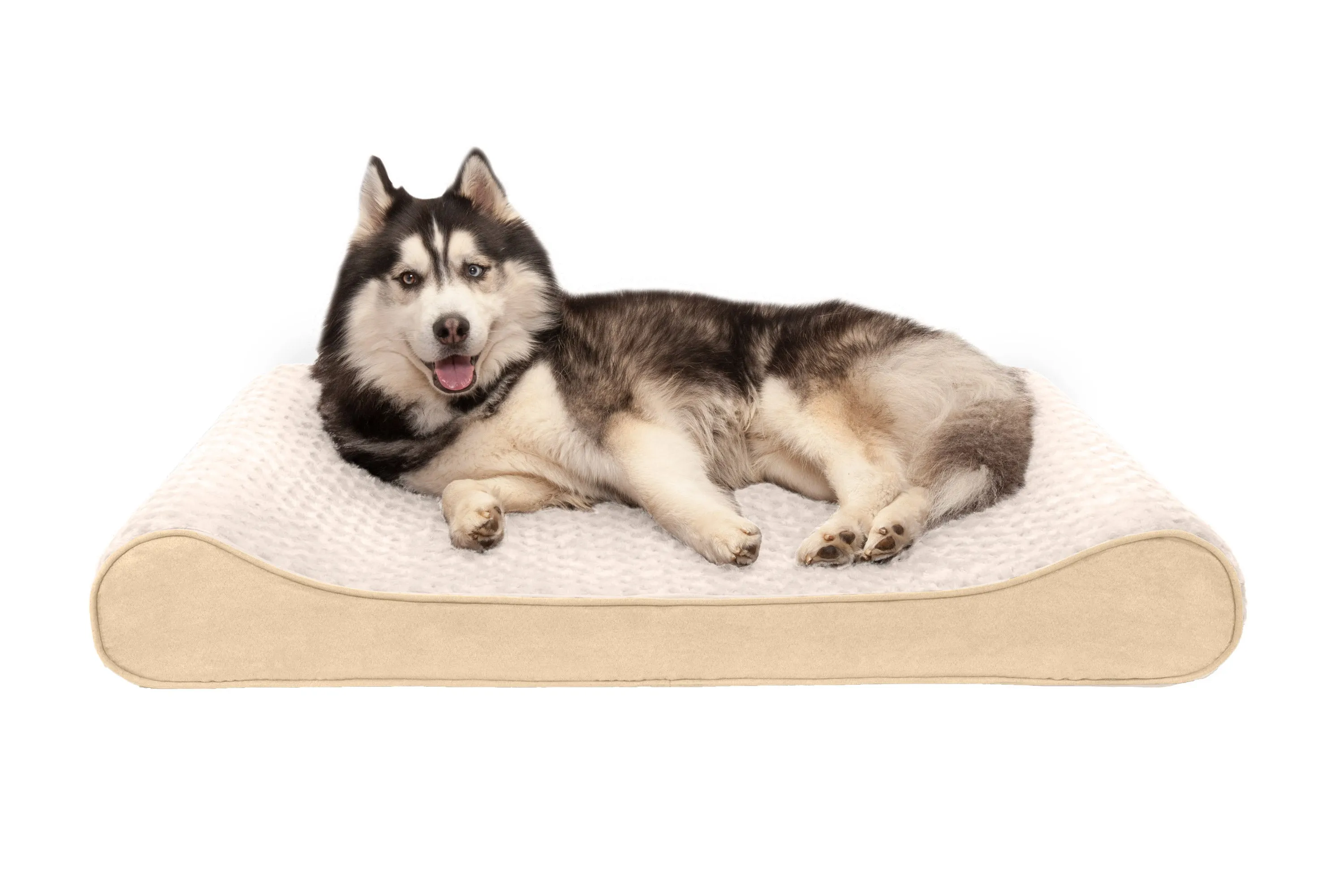 Luxe Lounger Contour Dog Bed - Ultra Plush