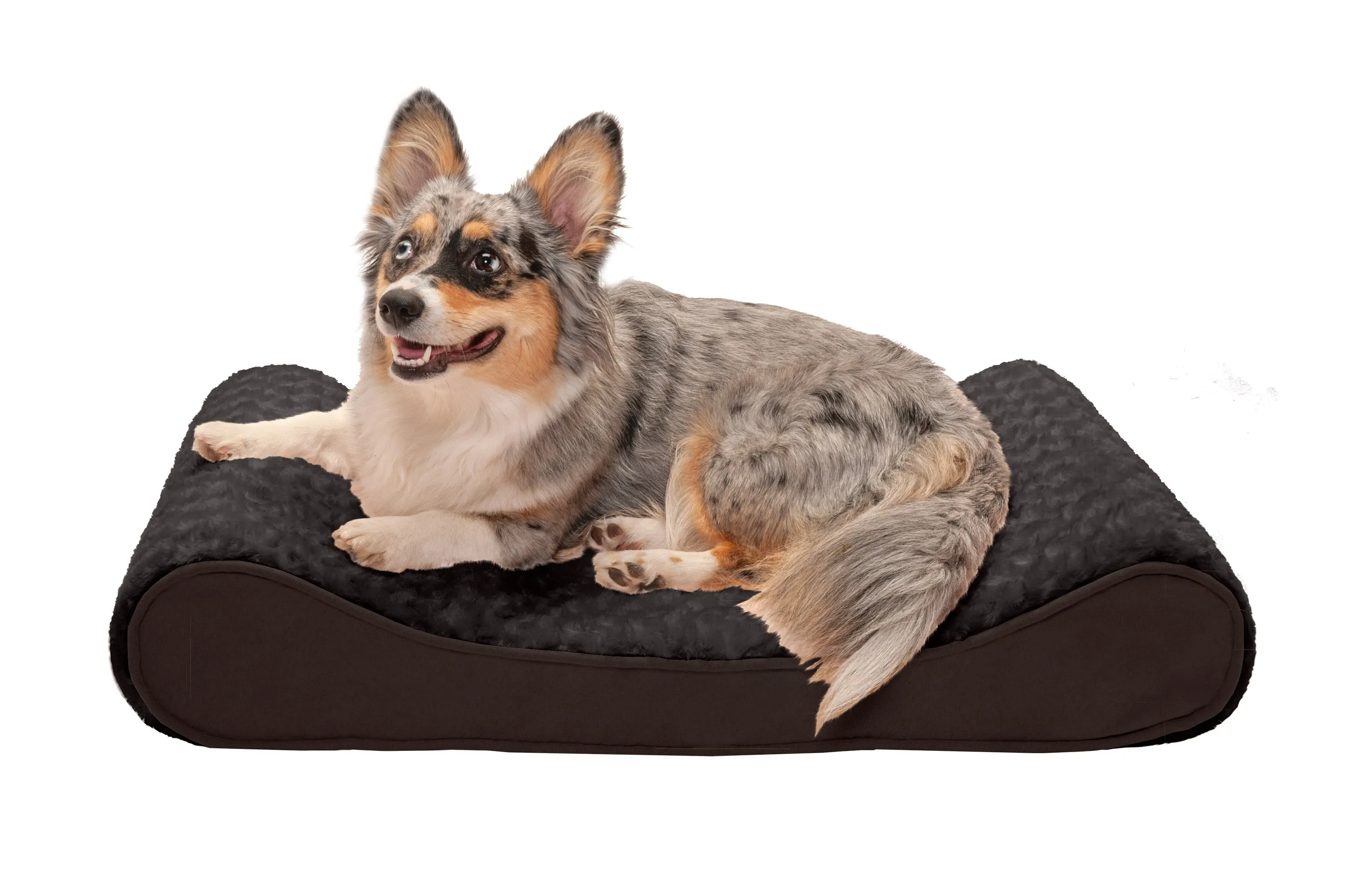 Luxe Lounger Contour Dog Bed - Ultra Plush