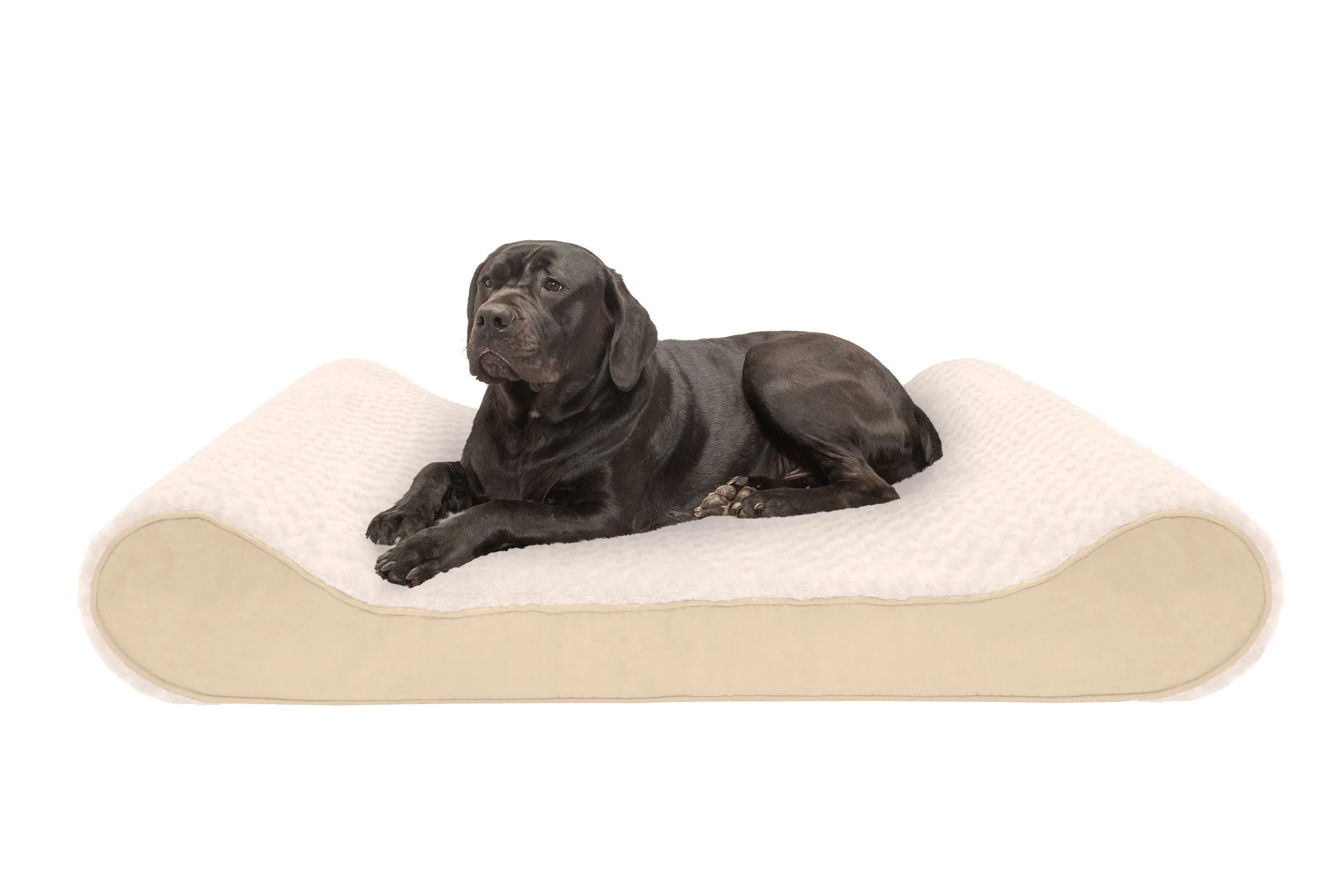 Luxe Lounger Contour Dog Bed - Ultra Plush