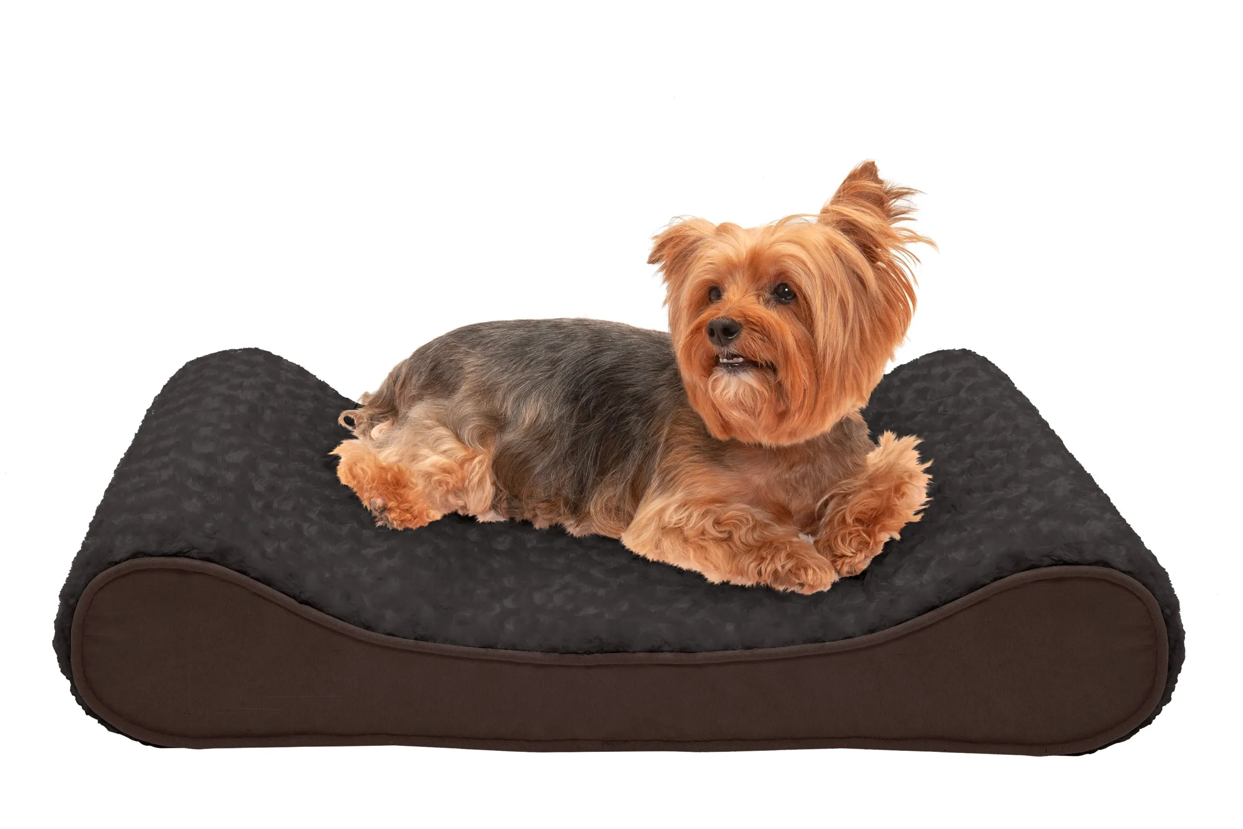 Luxe Lounger Contour Dog Bed - Ultra Plush