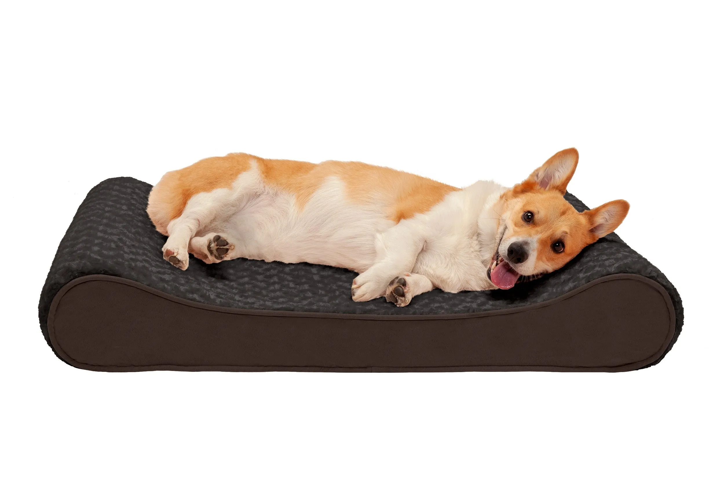 Luxe Lounger Contour Dog Bed - Ultra Plush