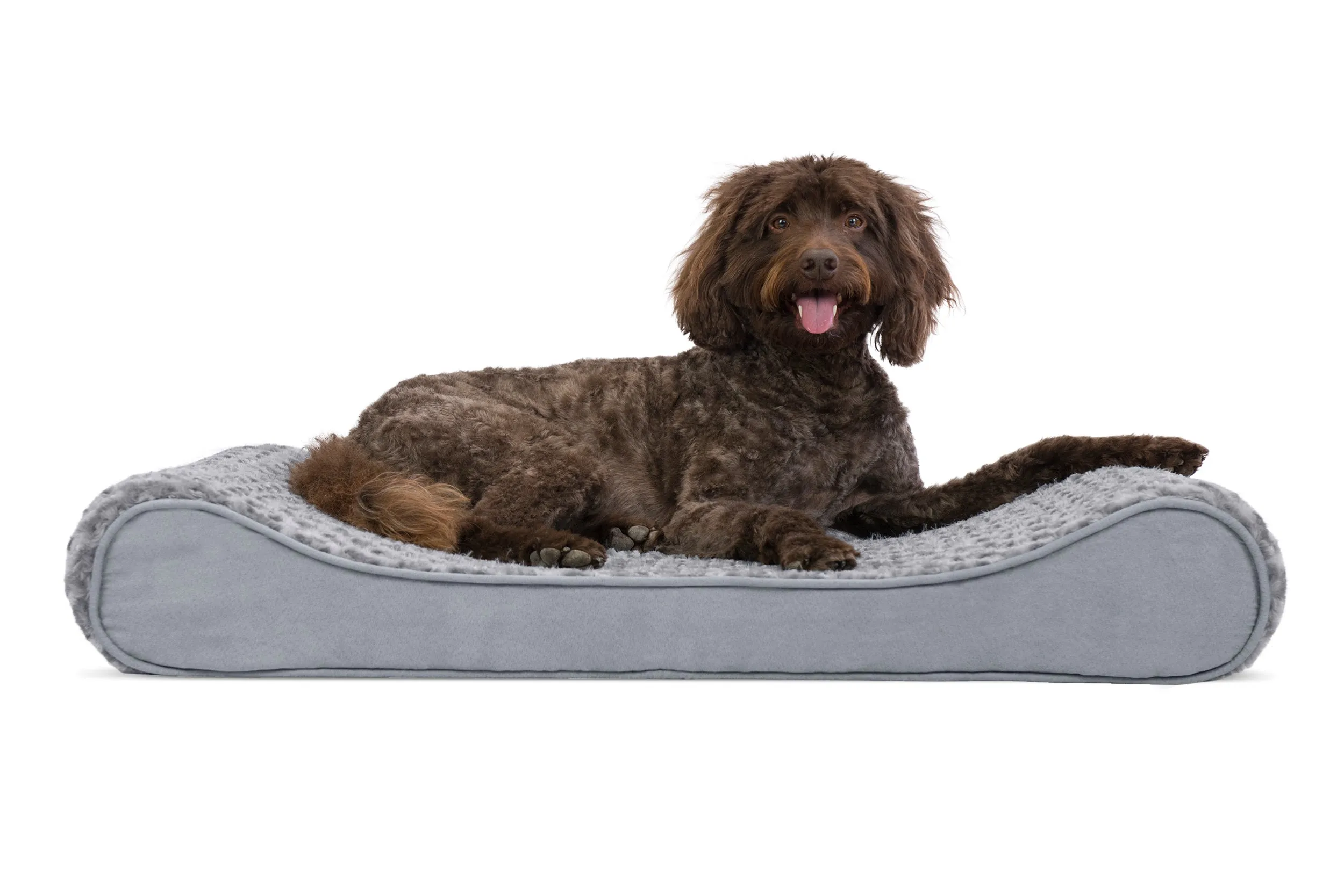 Luxe Lounger Contour Dog Bed - Ultra Plush