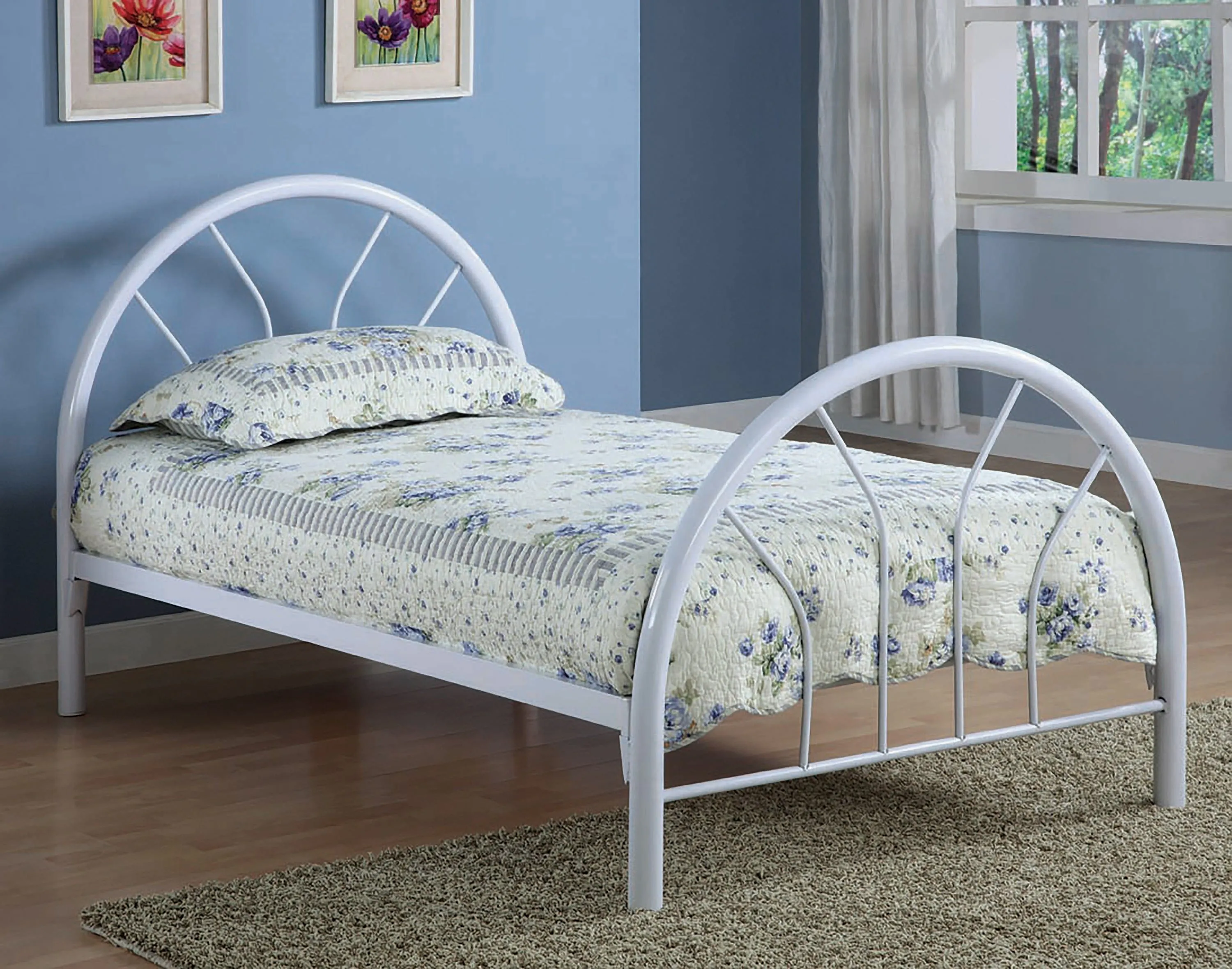 Marjorie Twin Bed White - 2389W