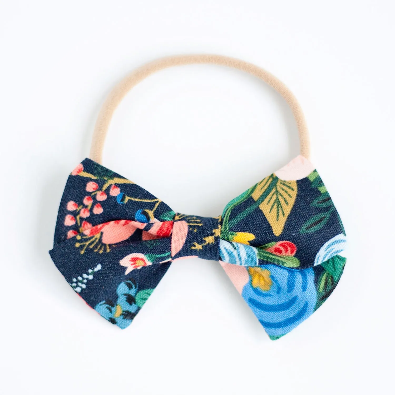 Men's Pre-Tied Bow Tie / Garden Party In Navy