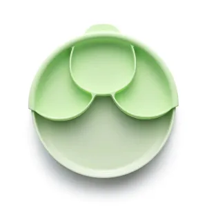 Miniware Healthy Meal Set - Divider Plate (Keylime/Keylime)