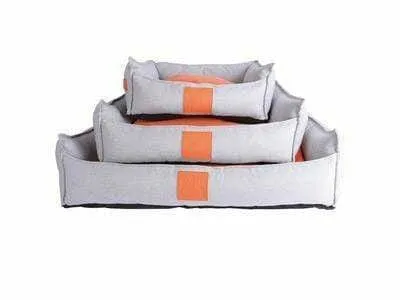 MOON BASKET - S ORANGE &  GRAY