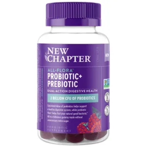 New Chapter All-Flora Probiotic   Prebiotic 60 Gummies