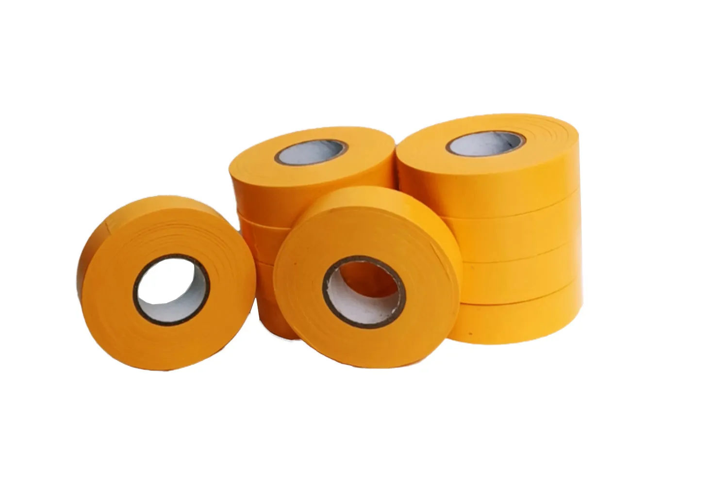 Non-Adhesive flagging tape 1" Wide x 150' Long Survey Ribbons for Marking Boundaries and Hazards, Suitable for Summer Heat up to 15F, Ideal for Surveyors