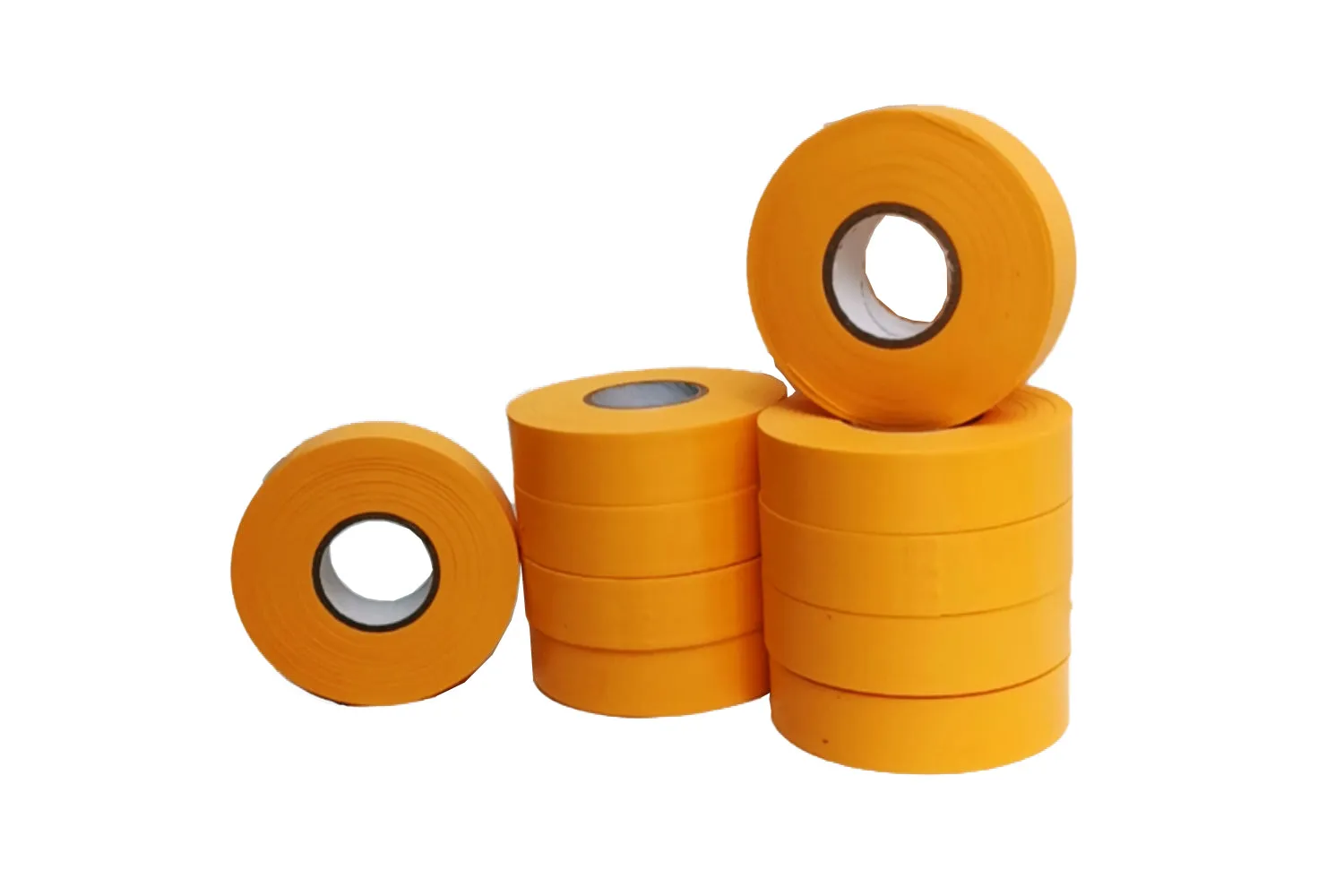 Non-Adhesive flagging tape 1" Wide x 150' Long Survey Ribbons for Marking Boundaries and Hazards, Suitable for Summer Heat up to 15F, Ideal for Surveyors