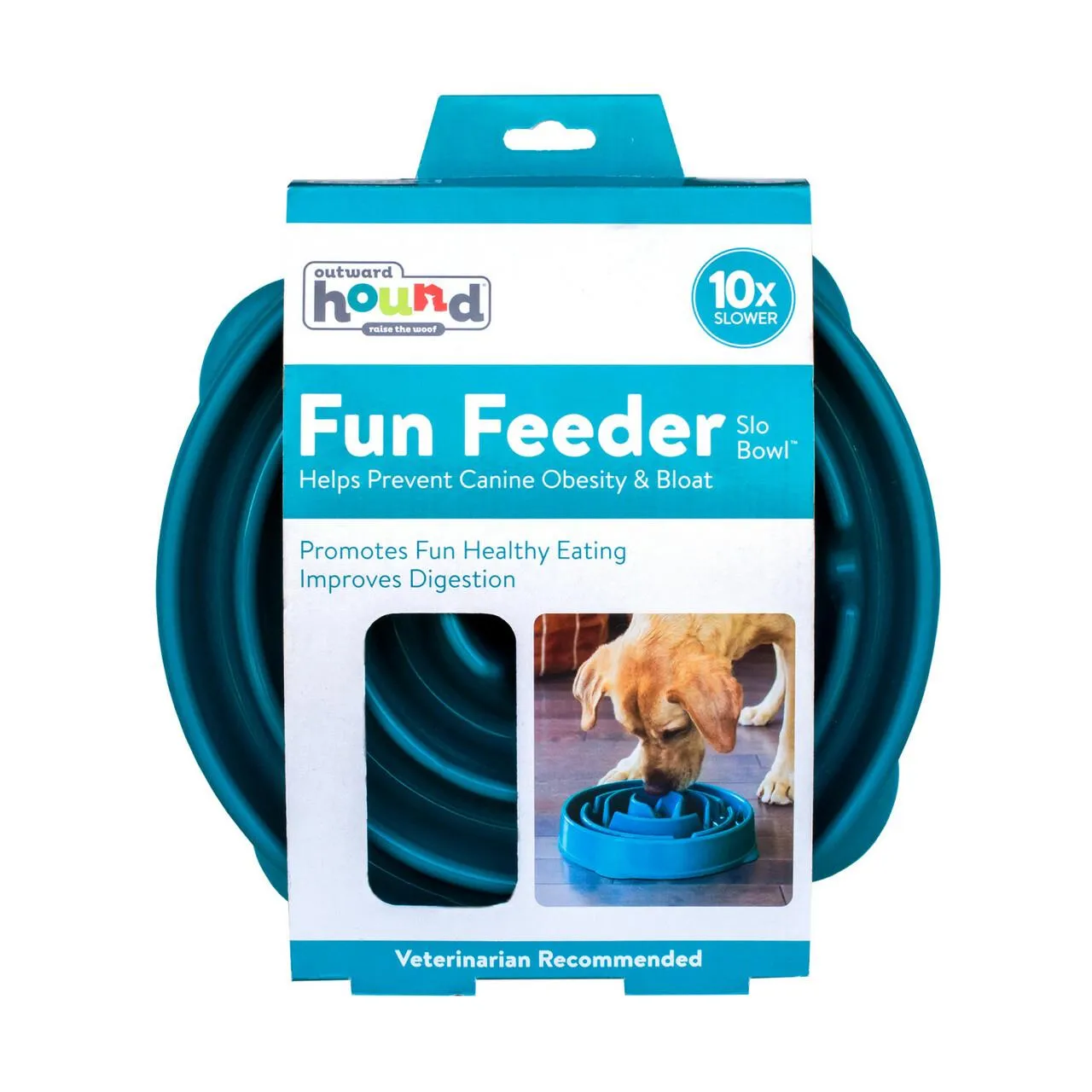 Outward Hound Fun Feeder Slo Bowl - Med/Mini