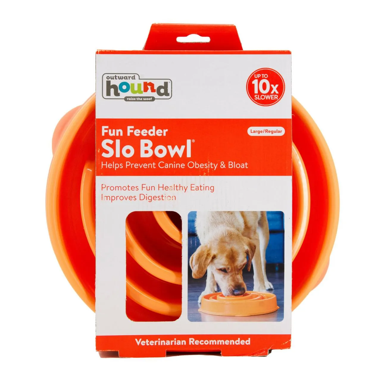 Outward Hound Fun Feeder Slo Bowl - Med/Mini