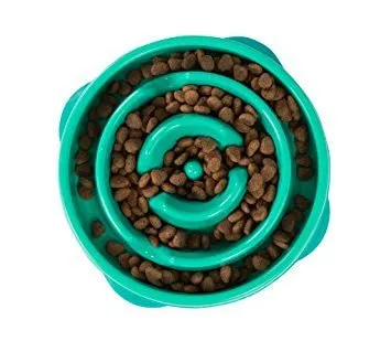 Outward Hound Fun Feeder Teal