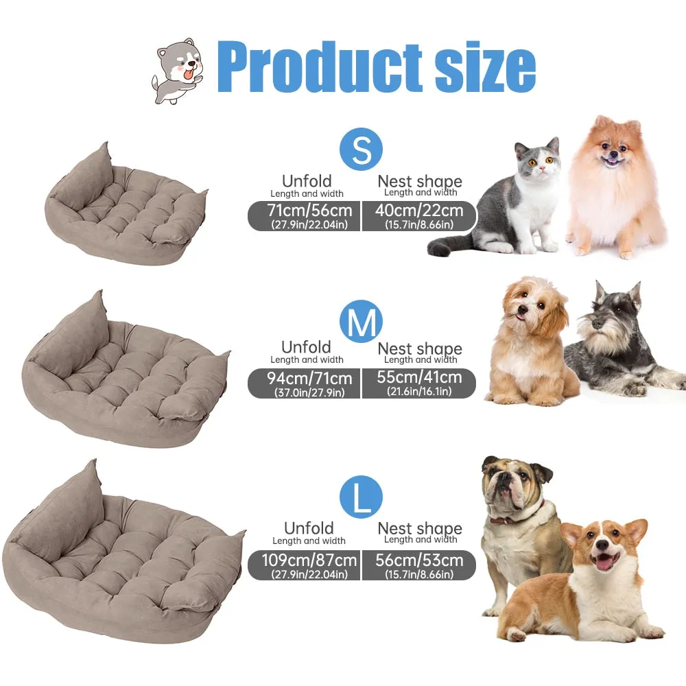 Pat and Pet Emporium | Pet Beds | Super Soft Pet Sleeping Bed