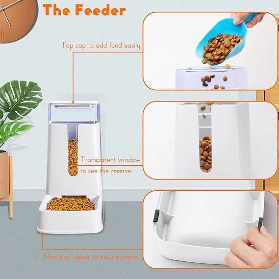 Pat and Pet Emporium | Pet Feeders | Automatic Dog Cat Feeder