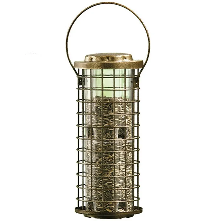 Perky Pet Squirrel Stumper Caged Bird Feeder 114