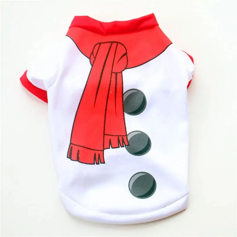 Pet Christmas Vest Shirt