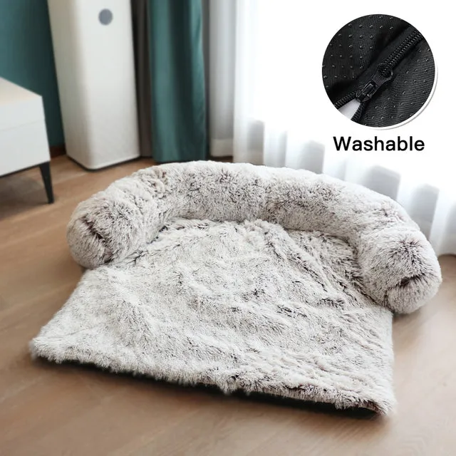 Plush Washable Pet Sofa